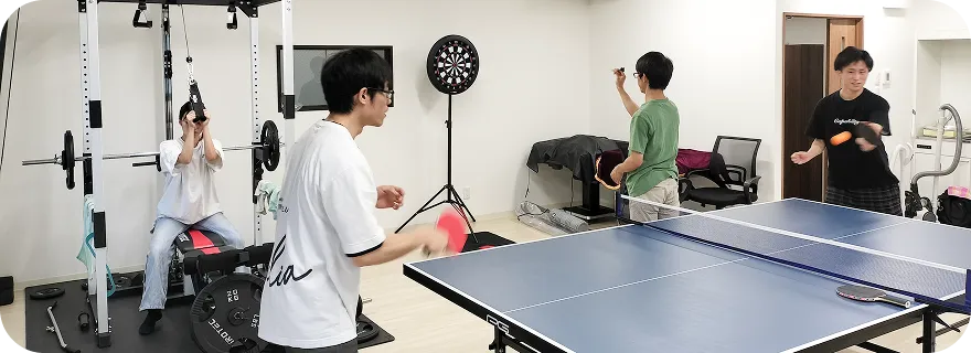 社員寮部屋内観
