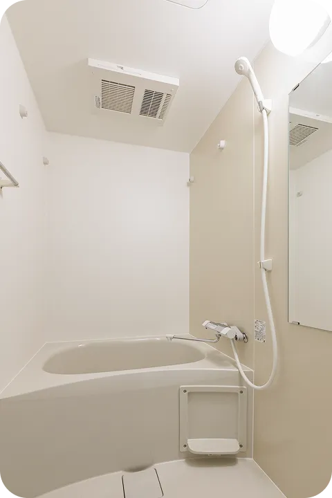 社員寮部屋風呂